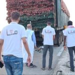 Les membres de la campagne « Ensemble pour limiter les accidents de la route »