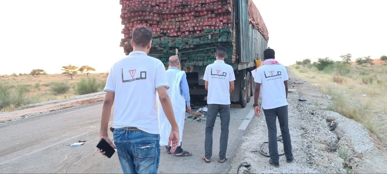 Les membres de la campagne « Ensemble pour limiter les accidents de la route »