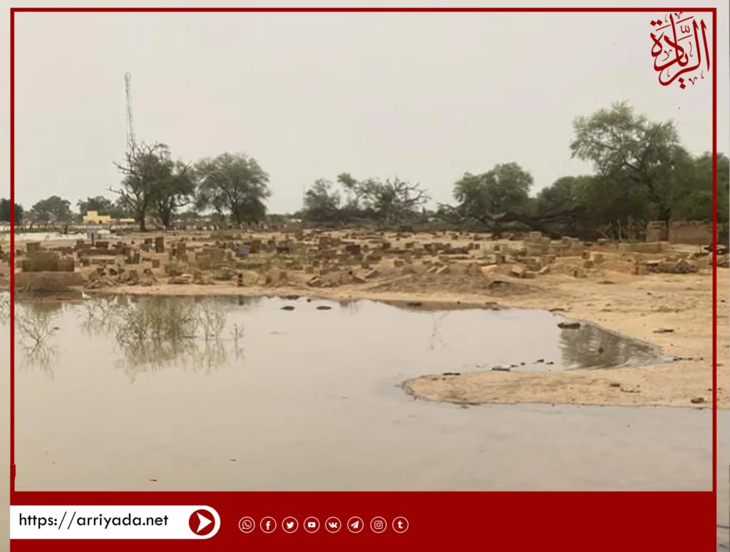 صورة من ارتفاع منسوب مياه النهر السنغالي العام الماضي (أرشيف)