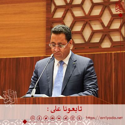 الوزير الأول السيد المختار ولد أجاي خلال عرض تقريره أمام البرلمان