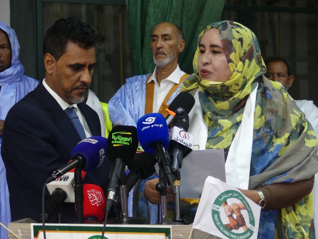حزب ” التحالف من أجل موريتانيا” يطلق حملته الانتسابية الأولى من نواكشوط