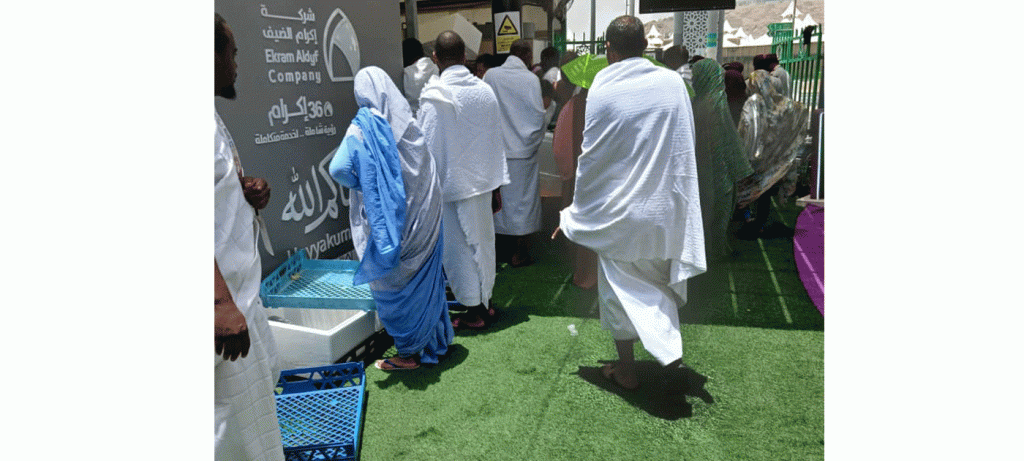 اكتمال تفويج الحجاج الموريتانيين إلى مشعر منى