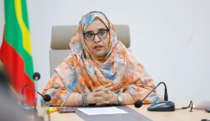معالي وزيرة البيئة والتنمية المستدامة، السيدة مسعودة بحام محمد لغظف