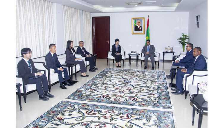 نواكشوط: الوزير الأول يبحث مع مسؤولة يابانية سبل تعزيز التعاون الثنائي