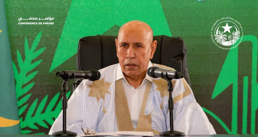 غزواني: علاقاتنا مع دول الجوار ممتازة والشباب في صدارة أولويات الدولة