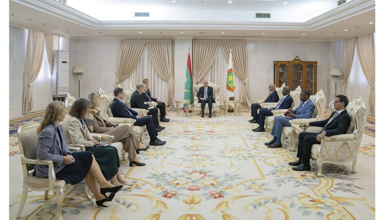 الرئيس غزواني يبحث مع وزير خارجية ألمانيا علاقات التعاون في مختلف المجالات