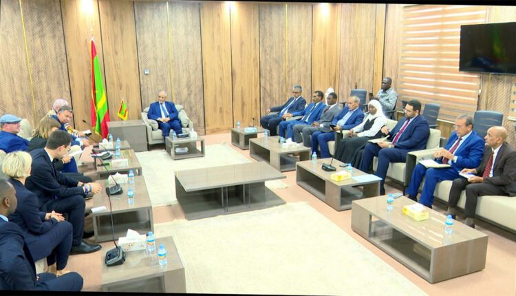 نواكشوط: ولد مكت يستقبل وفدا برلمانيا من البوندستاغ الألماني
