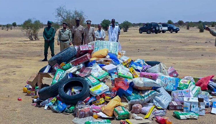 إتلاف أطنان مواد منتهية الصلاحية في ألاك