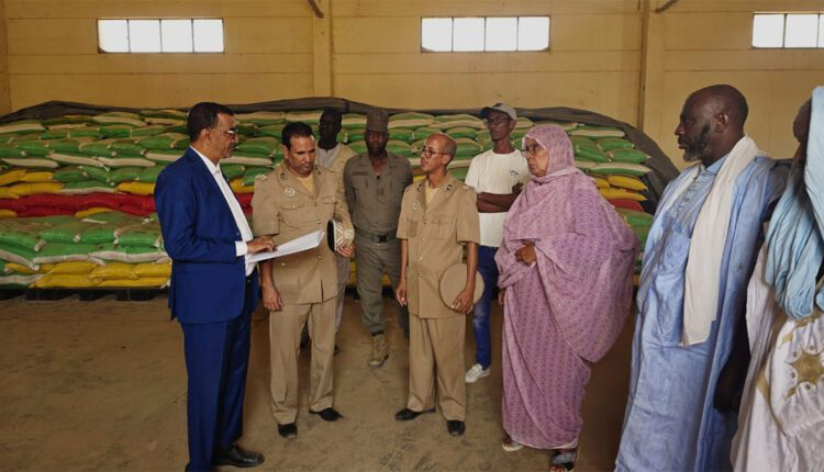 انطلاق توزيع دعم برنامج ” الغذاء مقابل العمل ” للمزارعين في لبراكنة