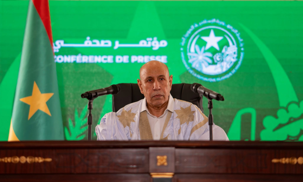 رئيس الجمهورية السيد محمد ولد الشيخ الغزواني 