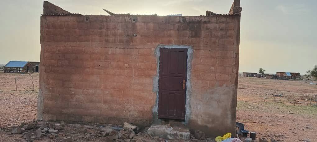 خسائر مادية جراء عاصفة ضربت قرية ببلدية ارظيظيع