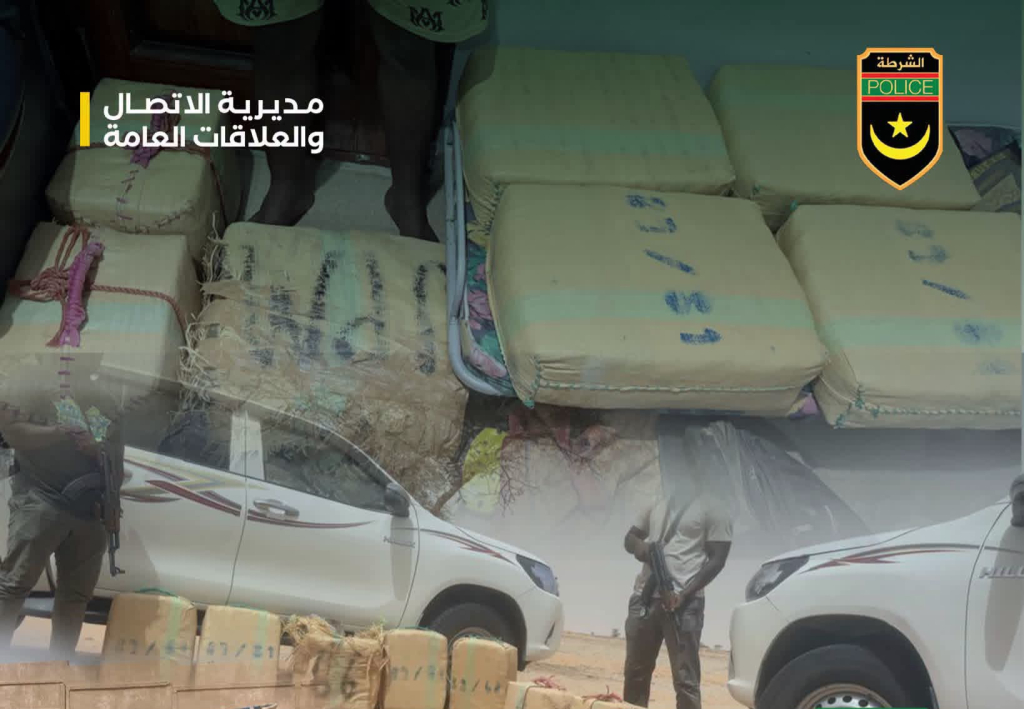 نواذيبو: تفكيك شبكة تهريب مخدرات وحجز زوارق وسيارة هيلكس