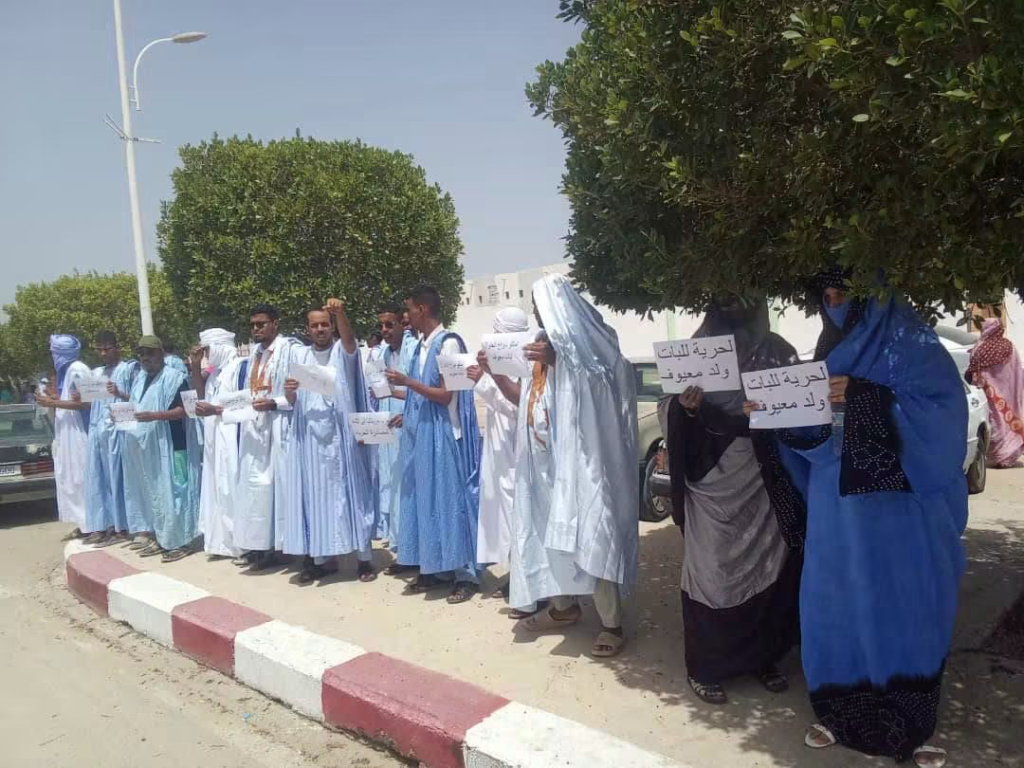 “موريتانيا إلى الأمام”: قمع وقفة تضامنية مع ولد المعيوف انتهاك لحرية التعبير
