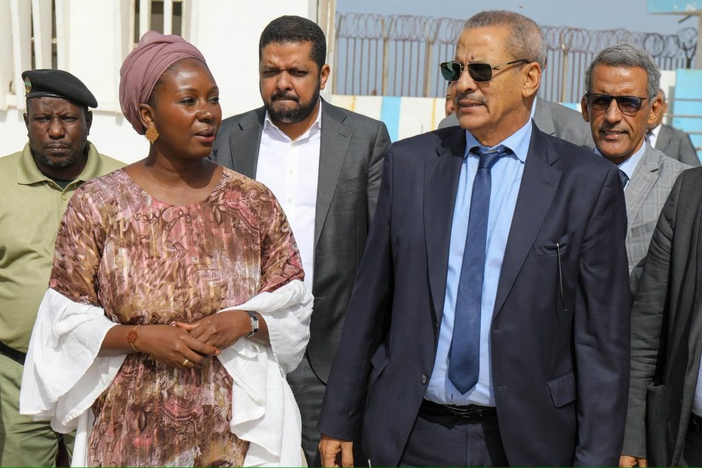 وزيرة الصيد تتفقد ميناء نواكشوط المستقل وتطّلع على جاهزيته التشغيلية