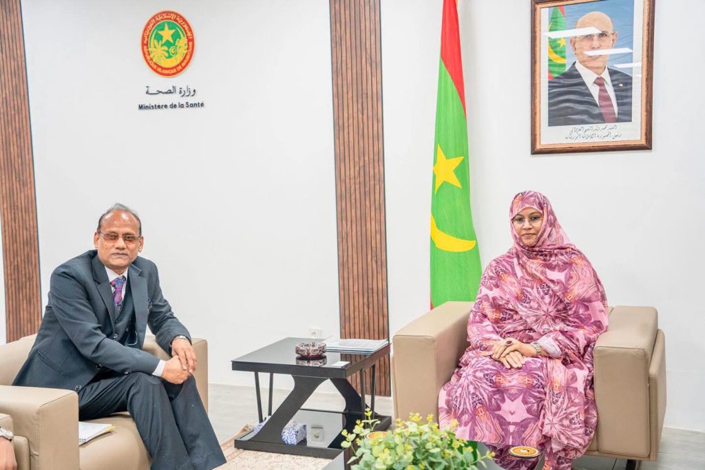 وزيرة الصحة تبحث مع السفير الهندي تعزيز التعاون في المجال الصحي