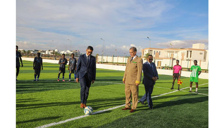 وزير الشباب يدشن “ملعب قرب”في تفرغ زينه