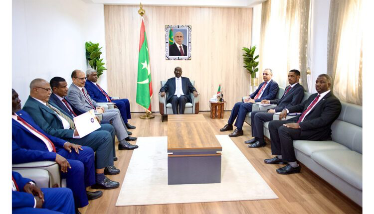 ولد مرزوك يستقبل وفدا سودانيا لبحث تعزيز التعاون